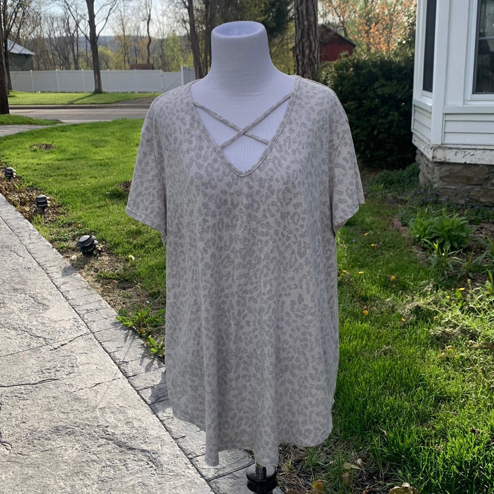 Cheetah Print Top